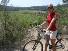Biking on Poquerolles