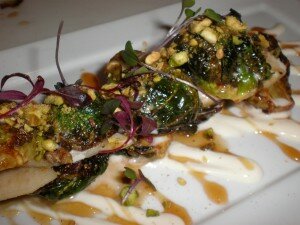 North Georgia Apple and Crispy Brussel Sprouts