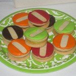 Colorful "O" Cookies