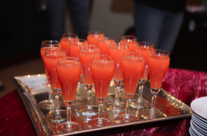 Shawn Rabideau's Cranberry Mimosa Twist